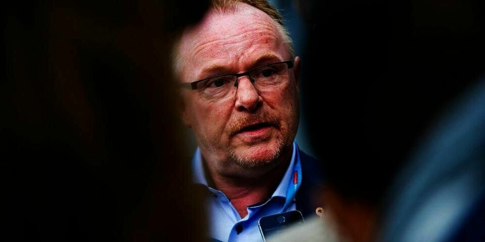LEIRER: Nestleder Per Sandberg i Fremskrittspartiet vil ha asylsøkerne i leirer. Slik vil han stanse strømmen av flyktninger til Europa.