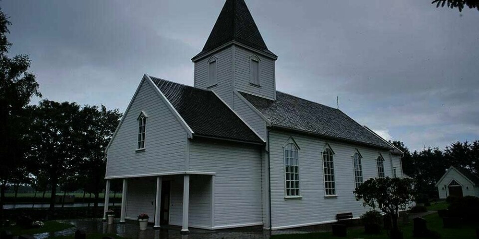 HOMOFILE: Snart kan trolig homofile gifte seg i kirken. Folk som støtter slike bryllup, ble stemt inn til Kirkemøtet i april. Der er det flertall for å si ja, skriver avisa Vårt Land. Bildet viser Bore kirke i Rogaland.