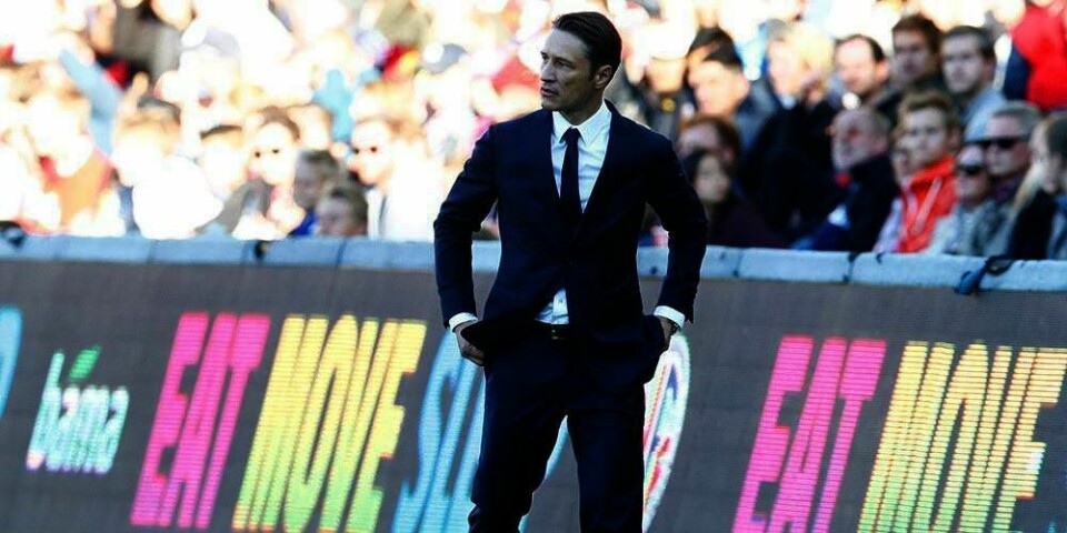 RING:  Kroatias trener Niko Kovac under EM-kvalifiseringskampen mellom Norge og Kroatia på Ullevaal stadion i Oslo. Den kampen vant Norge. Derfor må Kovac slutte.