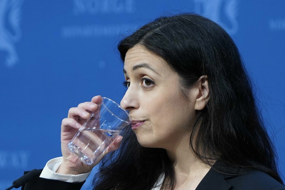 TILBAKE: Hadia Tajik kommer tilbake til politikken etter å ha vært sykmeldt. Bildet er av Hadia Tajik. Hun kommer tilbake til politikken etter å ha vært sykmeldt.