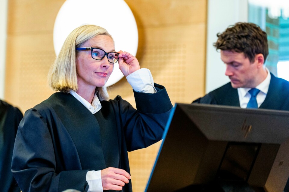 TVANG: Vibeke Martins og Andreas Christiansen mener Espen Andersen Bråthen bør dømmes til tvungent psykisk helsevern. Aktorene Vibeke Gjøslien Martins og Andreas Christiansen mener Espen Andersen Bråthen må dømmes til tvungent psykisk helsevern. Foto: Håkon Mosvold Larsen / NTB