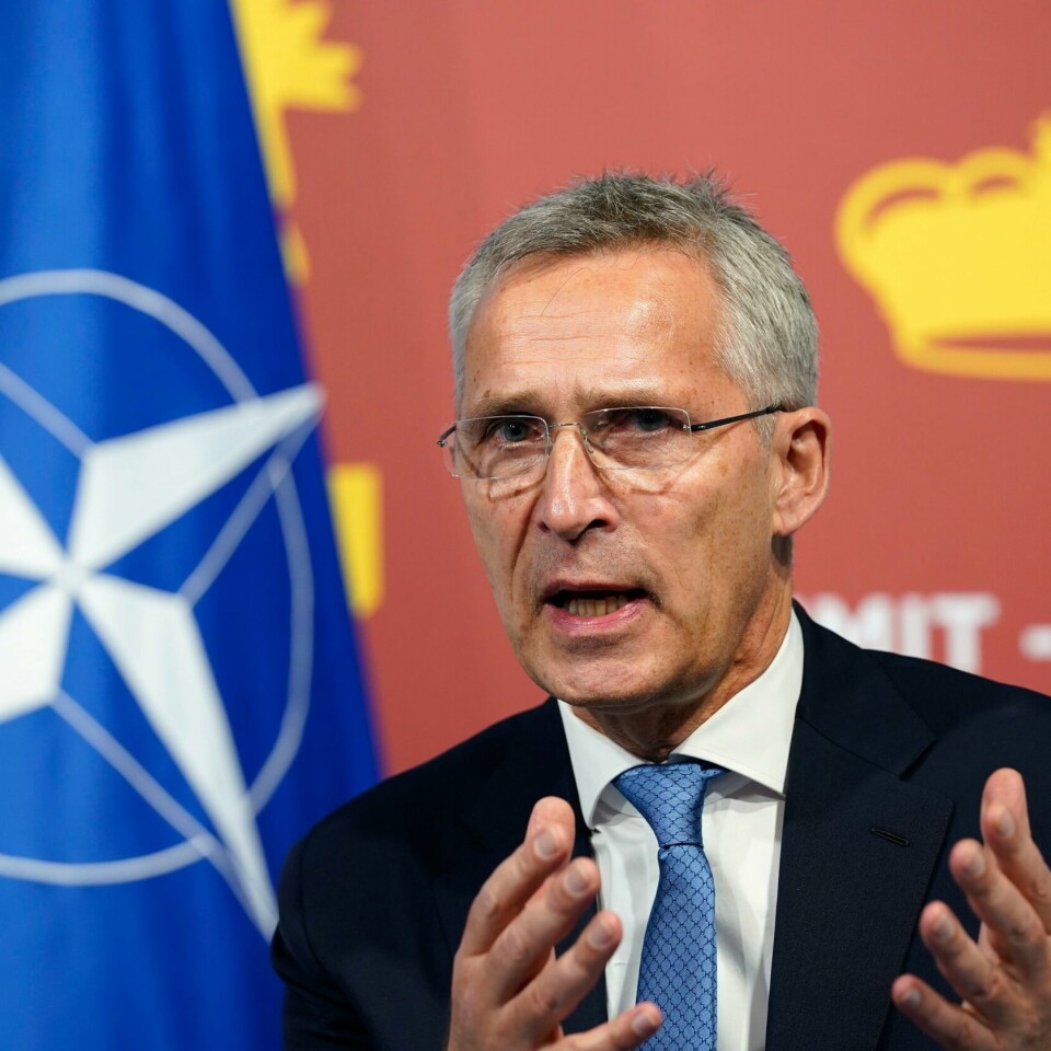 TOPPMØTE: Leder Jens Stoltenberg i Nato talte på toppmøtet onsdag. Da ble Nato enige om at Sverige og Finland skal inviteres inn som medlemmer. Foto: Generalsekretær Jens Stoltenberg og Nato-lederne jobber med et strategisk konsept som for første gang vil omtale Kina. Foto: Susan Walsh/AP/NTB