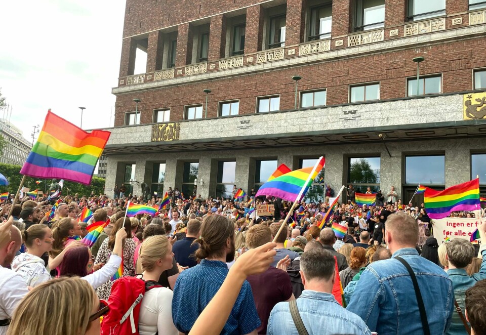 AVLYSER: Politiet anbefaler at et Pride-arrangement utsettes i Mo i Rana. Pride-markering