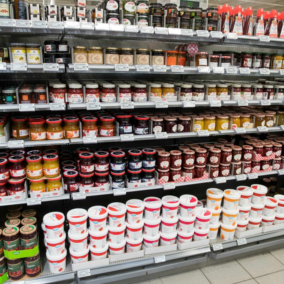 DYRERE: Flere butikker krever mer penger for varene sine fra 1. februar. Landbruksminister Sandra Borch (Sp) advarer dagligvarebransjen mot å øke prisene mer enn nødvendig på onsdag. Foto: Terje Pedersen / NTB