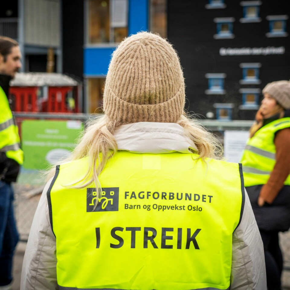 STREIK: I fjor var mange ansatte i barnehager i streik. Fra torsdag kan en ny gruppe ansatte i barnehager være i streik. Foto: Ole Berg-Rusten / NTB