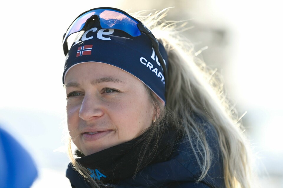 SKISKYTING: Tiril Eckhoff har bestemt seg for å slutte som skiskytter. Tiril Eckhoff møtte mediene i Holmenkollen torsdag. Hun har bestemt seg for å legge opp som skiskytter. Foto: Annika Byrde / NTB