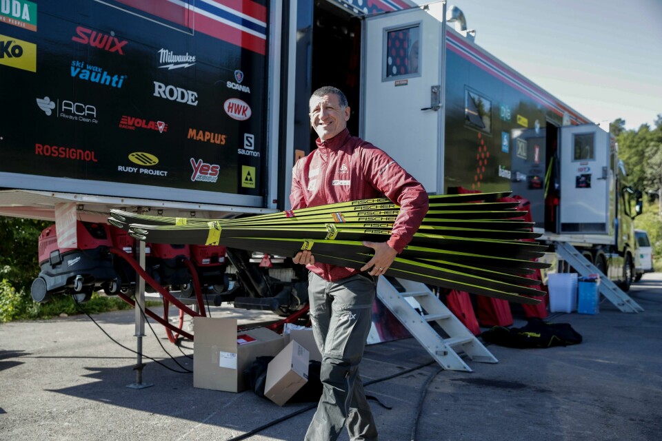 SKI: Det blir forbud mot fluor neste sesong. Det blir forbud mot fluor neste sesong. Foto: Vidar Ruud / NTB