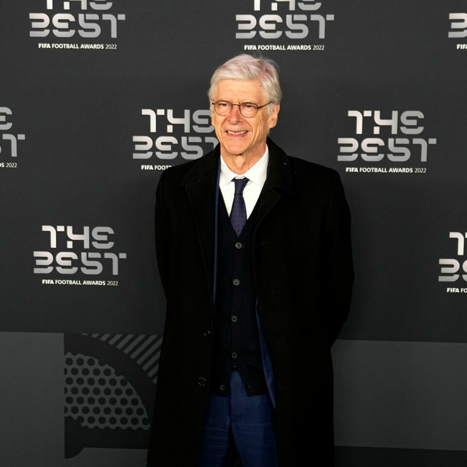FOTBALL: Arsène Wenger er som første trener sammen med Sir Alex Ferguson som blir en del av Premier Leagues «Hall of Fame». Arsène Wenger er som første trener sammen med Sir Alex Ferguson som har blitt innlemmer i Premier League Hall of Fame. Foto: Michel Euler / AP Photo / NTB.