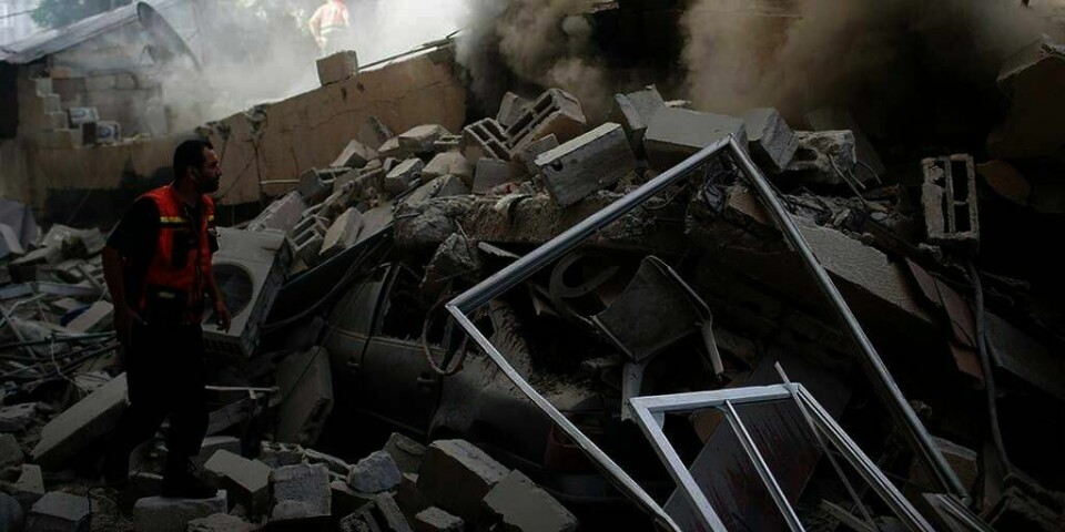 BOMBER: Israel sier at de har ødelagt mange tunneler fra Gazastripen til Israel. De har bare noen dager igjen før alle er borte, mener de.