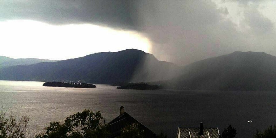 REGN: Det flotte sommerværet tar pause denne uken.