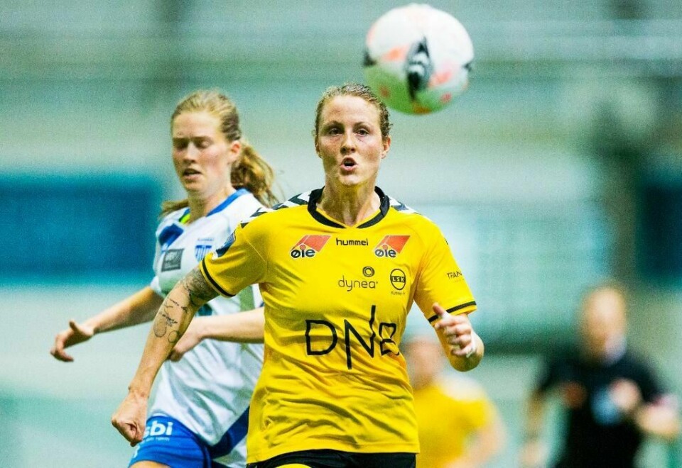 SOLGT: Isabell Herlovsen skal spille fotball for en klubb i Kina.