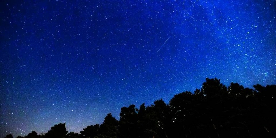 STJERNESKUDD: Himmelen kan bli full av lys de neste nettene. I Sør-Norge passerer svermen Perseidene med mange meteorer.