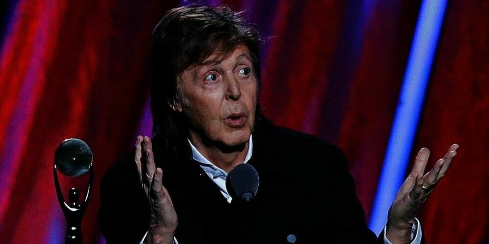 SVENSK: Hur mår ni? (hvordan går det?) Paul McCartney vil lære seg litt svensk når han drar nordover.
