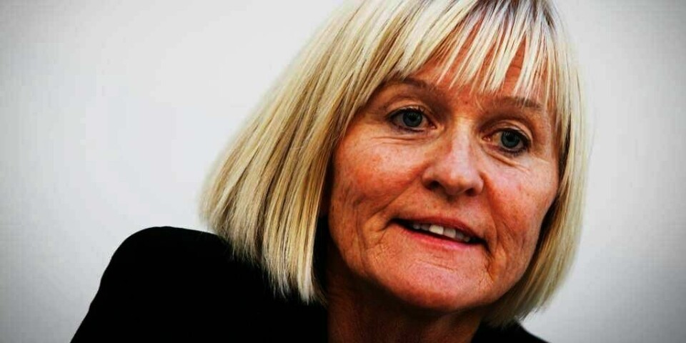 Det kan bli storstreik i barnehager fra mandag. Private barnehagers landsforbund skal forhandle med blant annet Ragnhild Lied (bildet) i Utdanningsforbundet.