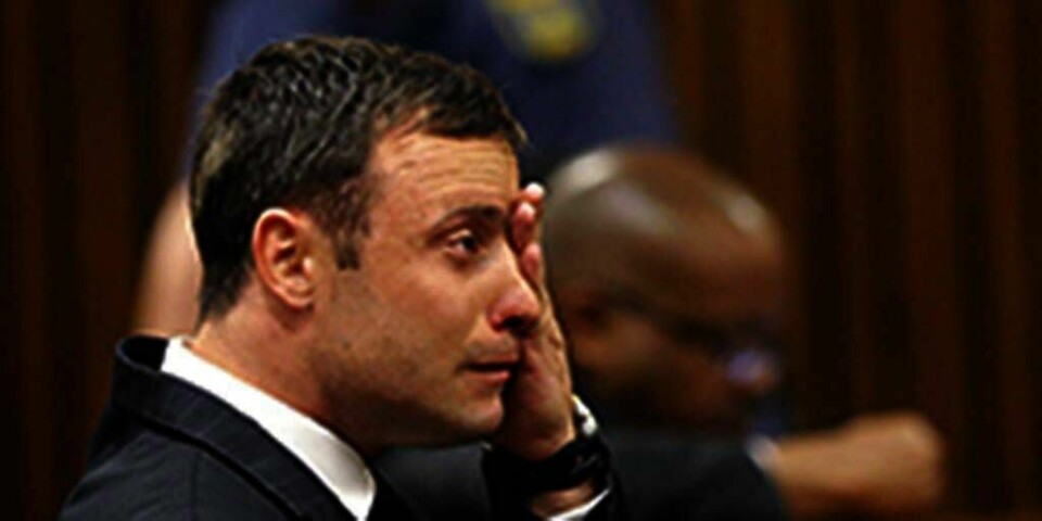 SKYLDIG: Løperen Oscar Pistorius er kjent skyldig i uaktsomt drap på kjæresten Reeva Steenkamp.