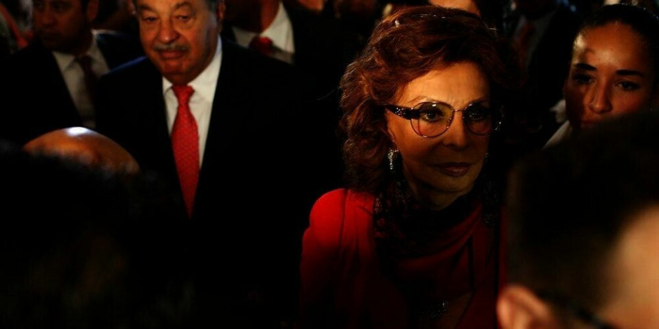FILMSTJERNE: Lørdag fylte filmstjernen Sophia Loren 80 år.