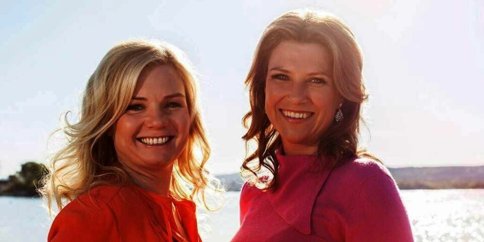 SEMINAR:Prinsesse Märtha Louise (til høyre) får kritikk. Det er for et seminar hun og Elisabeth Nordeng arrangerte.