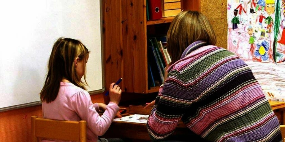LÆRER:Også lærerne skal lære mer, krever kunnskapsministeren. Han vil at de skal studere mer matte, norsk og engelsk.