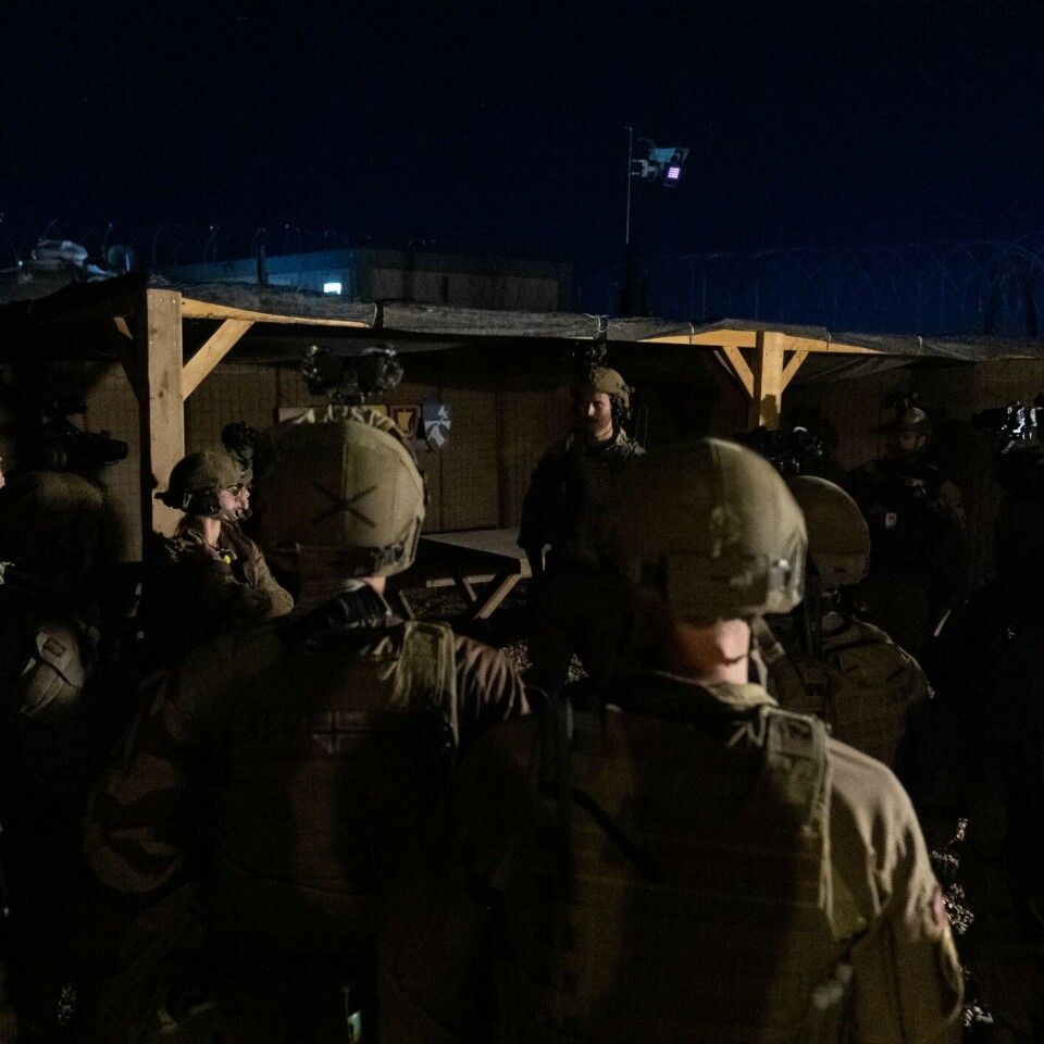 ANGREP: Iran har angrepet militærbaser i Irak. Bildet er fra en av basene, men tatt etter et angrep i fjor.