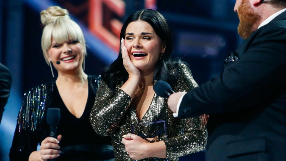 JUBLET: Ulrikke Brandstorp vant Melodi Grand Prix. Hun skal synge for Norge i Eurovision i mai.