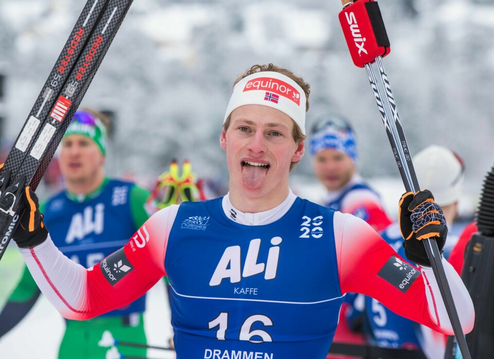 DEBUT: Ansgar Evensen skal gå verdenscup på onsdag. Rennet på Konnerud blir hans debut på øverste nivå.