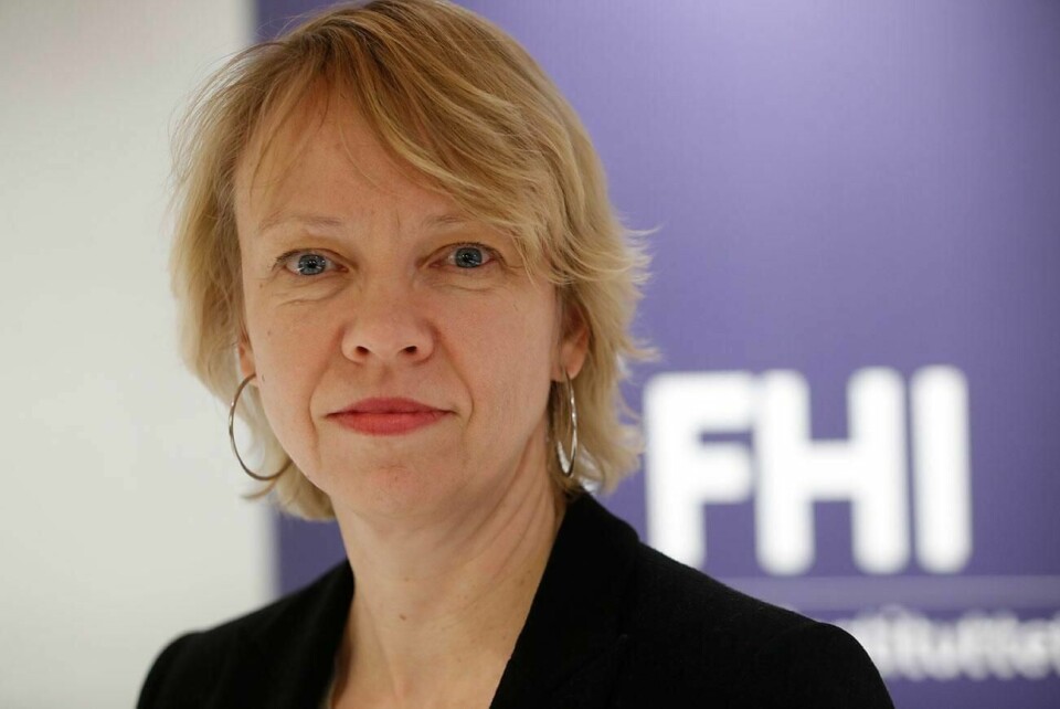 REISERÅD: Bildet viser Siri Helene Hauge i FHI. Hittil er 33 personer i Norge smittet av korona-viruset. Folkehelse-instituttet ber folk la være å reise til Nord-Italia.