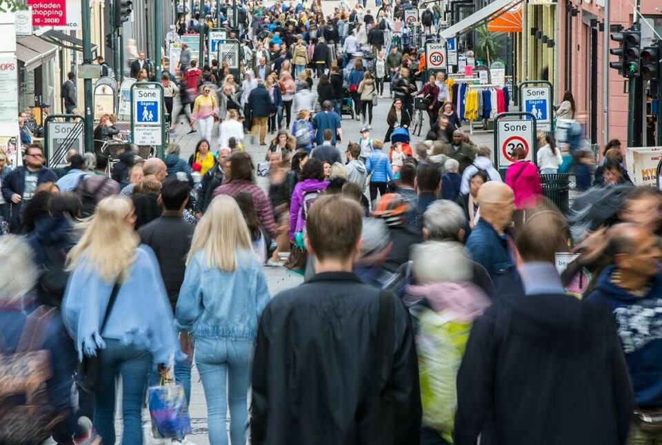 FOLK: Nesten 15 prosent av oss er nå innvandrere. Det viser tall fra Statistisk sentralbyrå.