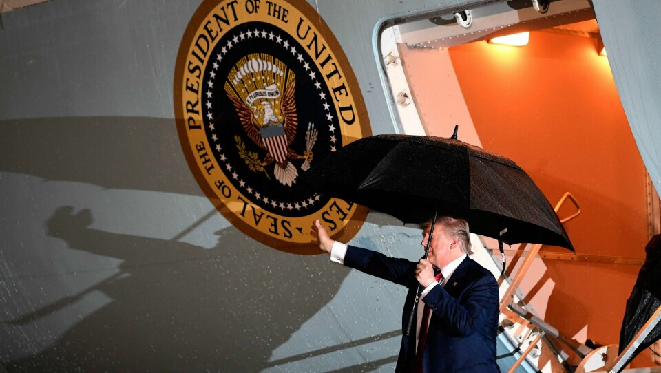 USA: Fly fra Europa får ikke komme til USA. Det sier president Donald Trump.