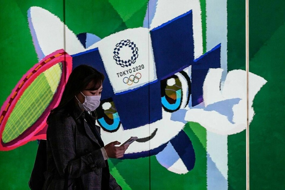 UTSATT: Sommer-OL blir utsatt til 2021. Bildet viser maskoten til De olympiske leker i Tokyo.