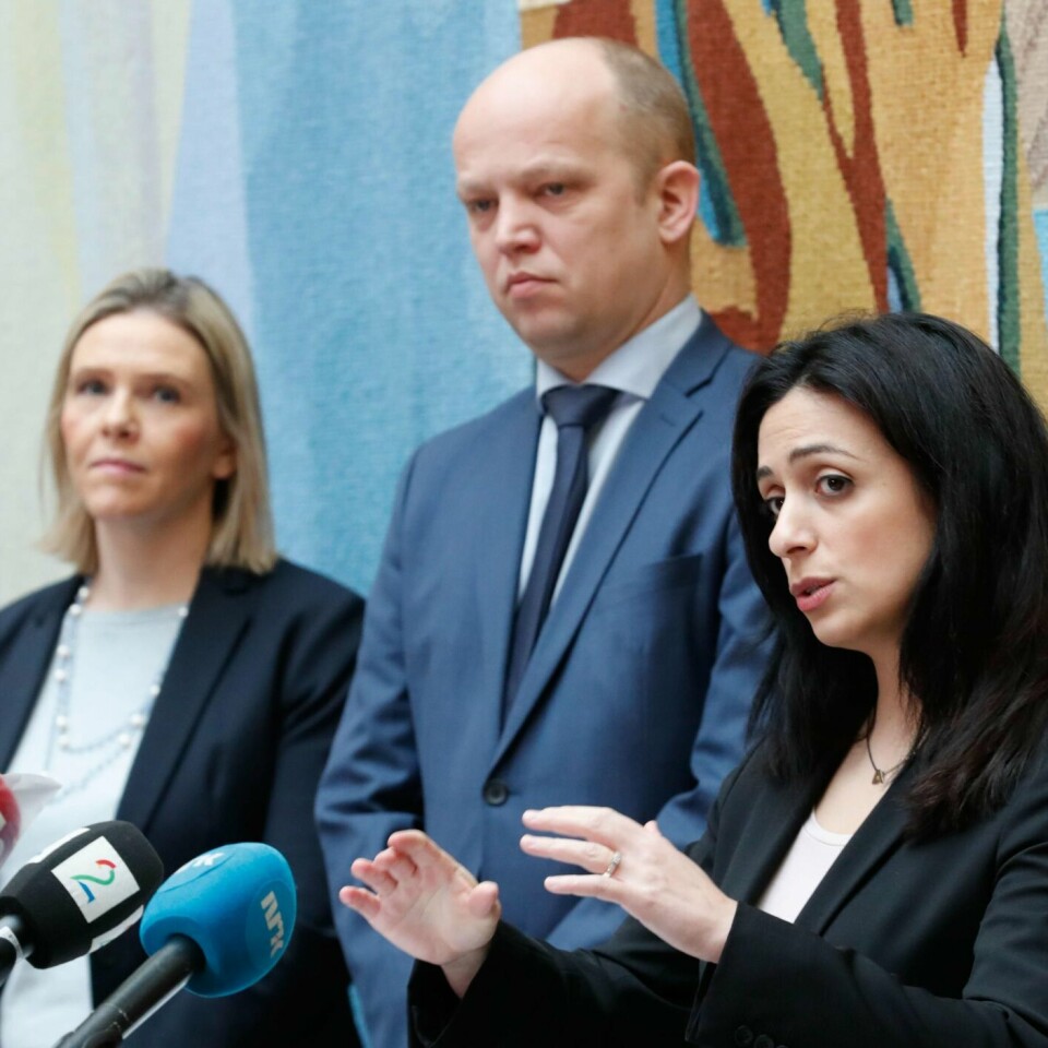 ENIGE: Regjeringen og partier på Stortinget er enige. Flere skal nå få krisehjelp.