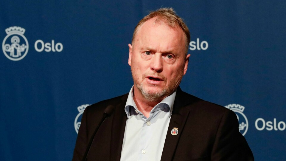 PLAN: Oslo skal også åpne igjen. Men hovedstaden må vente en stund til. På bildet er byrådsleder Raymond Johansen.