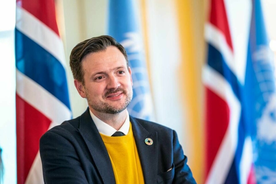 VIKTIG: Utviklingsminister Dag-Inge Ulstein er glad for at Norge har gitt penger til å bekjempe korona. Han sier bistanden vår har vært viktig for arbeidet.