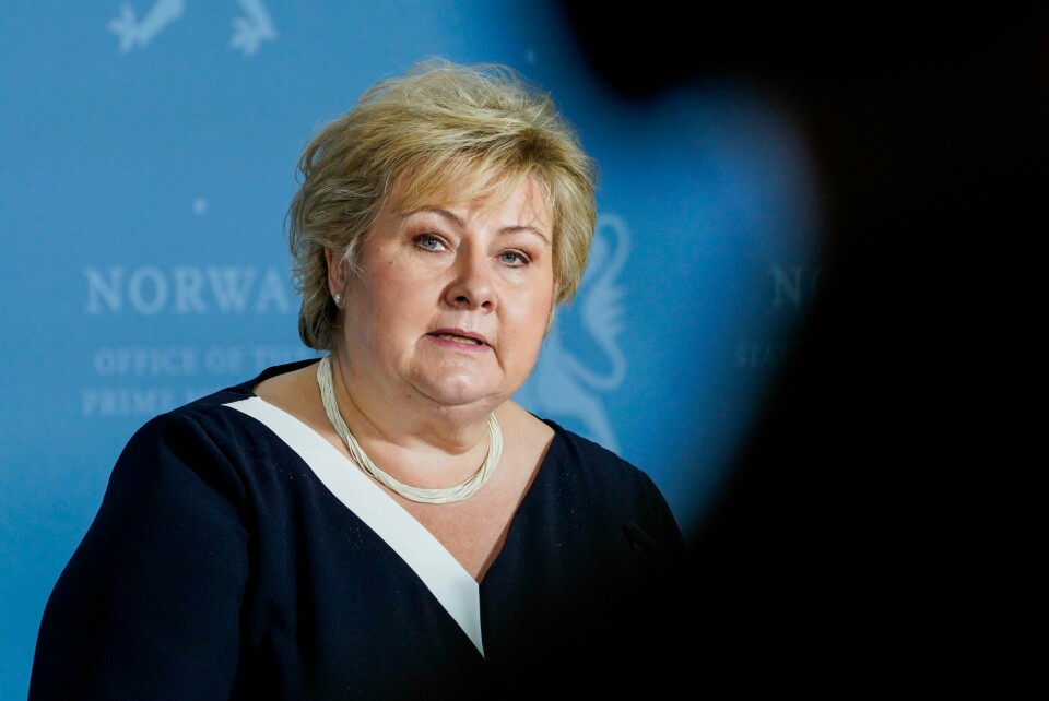 STATSMINISTER: Erna Solberg fortalte om planen for et korona-sertifikat. Det kan bidra til at samfunnet åpner opp mer.