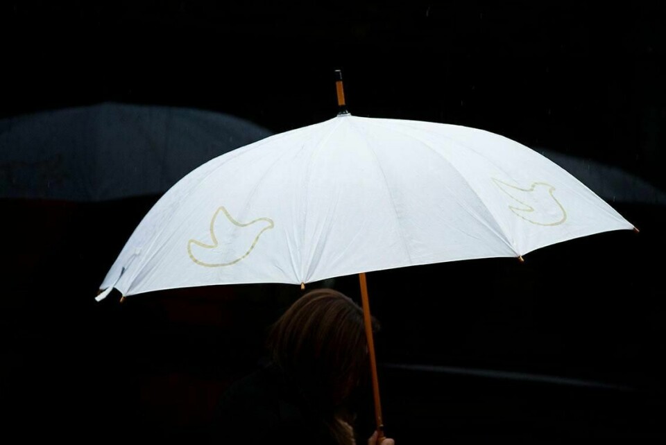 VÅTT: Pinsehelgen gir ingen smak av sommer. Det blir regn i store deler av landet.