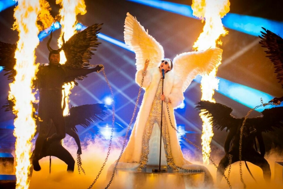 EUROVISION: Den norske artisten Tix endte på en 18. plass i helgens finale i Eurovision Song Contest.