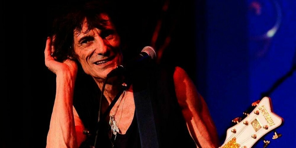 ROCKER:  Den britiske rockeren Ronnie Wood er for mange kjent gjennom gruppa The Rolling Stones. Om du skulle være interessert i hans personlige notater fra 1965, kommer de i bok til høsten.