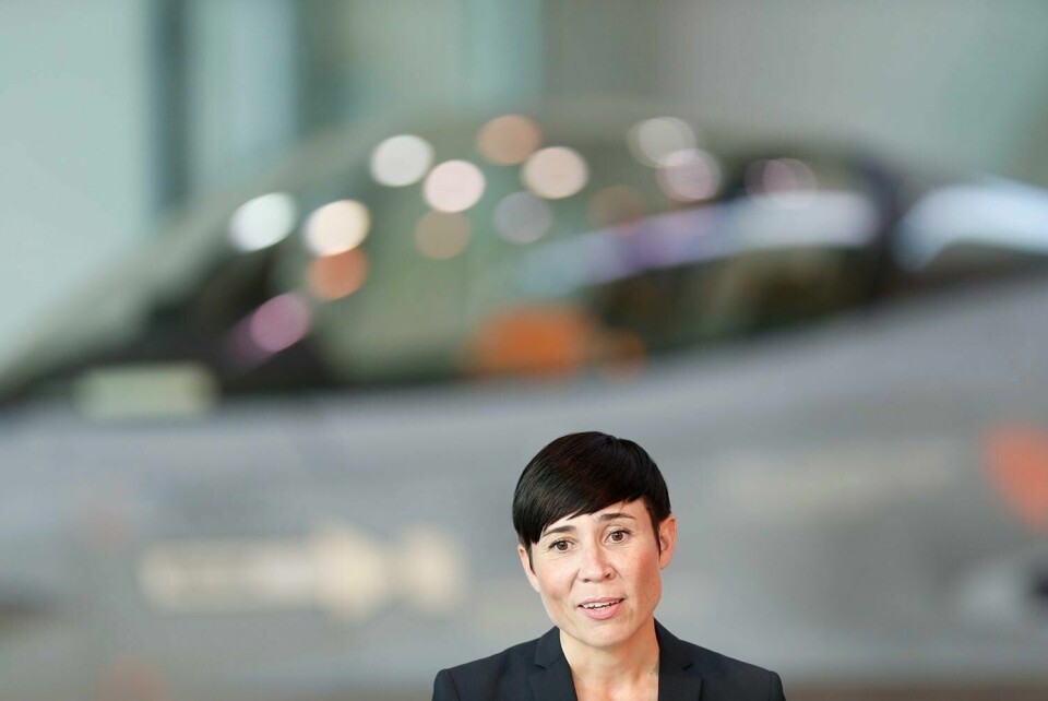 FØLGER: Utenriksminister Ine Eriksen Søreide sier hun forstår at angrep med kjemiske våpen får følger.