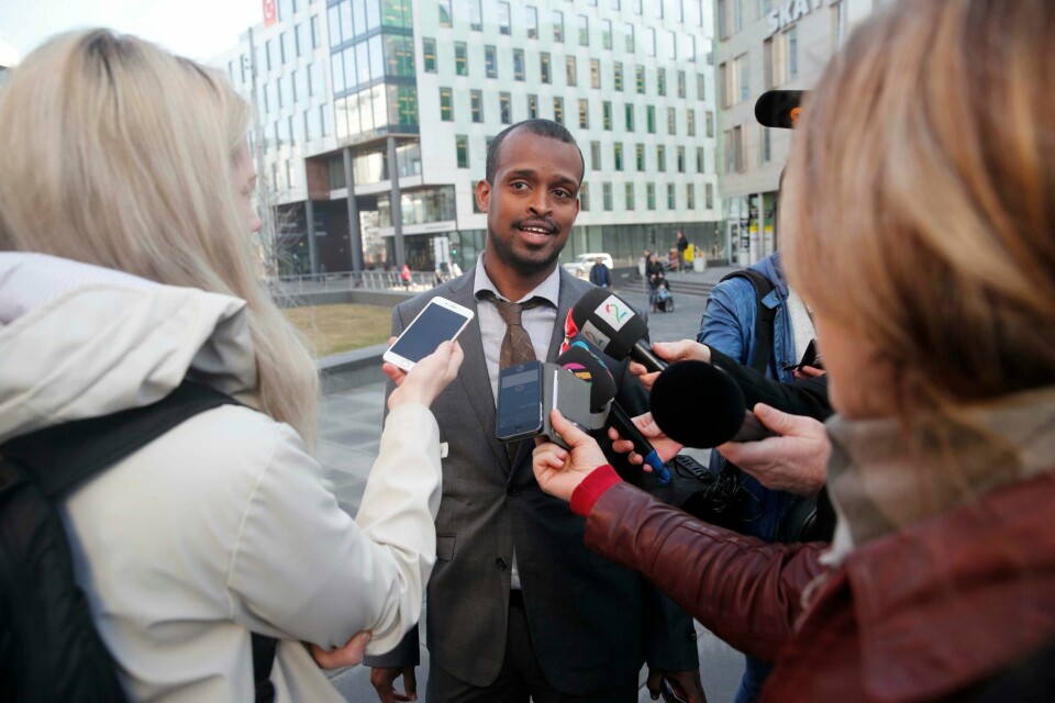HJEM: Mahad Mahamud får ikke asyl på Island. Han sendes til Norge.