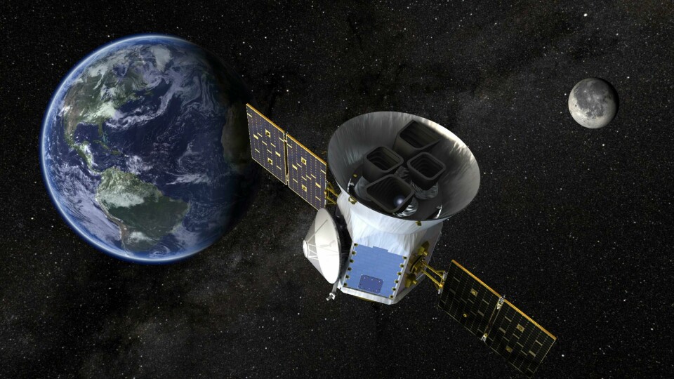 SATELLITT: Bildet viser satellitten som etter planen skal skytes opp mandag kveld.