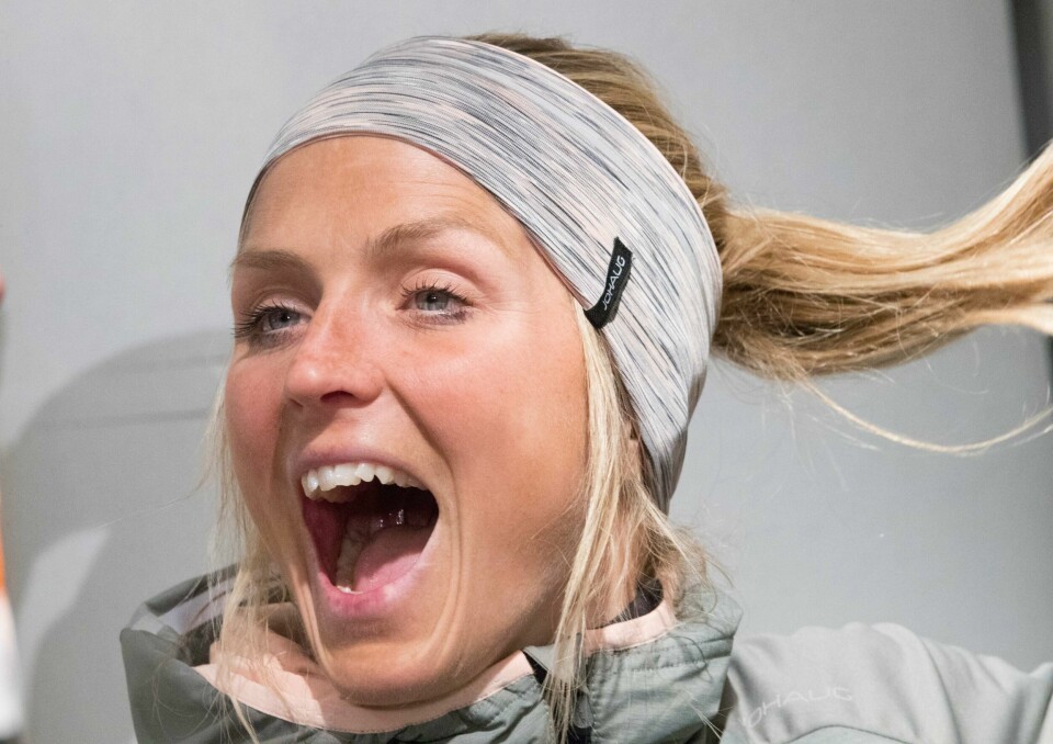 TILBAKE: Therese Johaug sonet ferdig dopingdommen onsdag 18. april.