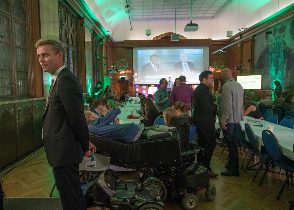 PAUSE: Ola Borten Moe slutter som nestleder i Sp. Men bare inntil videre.