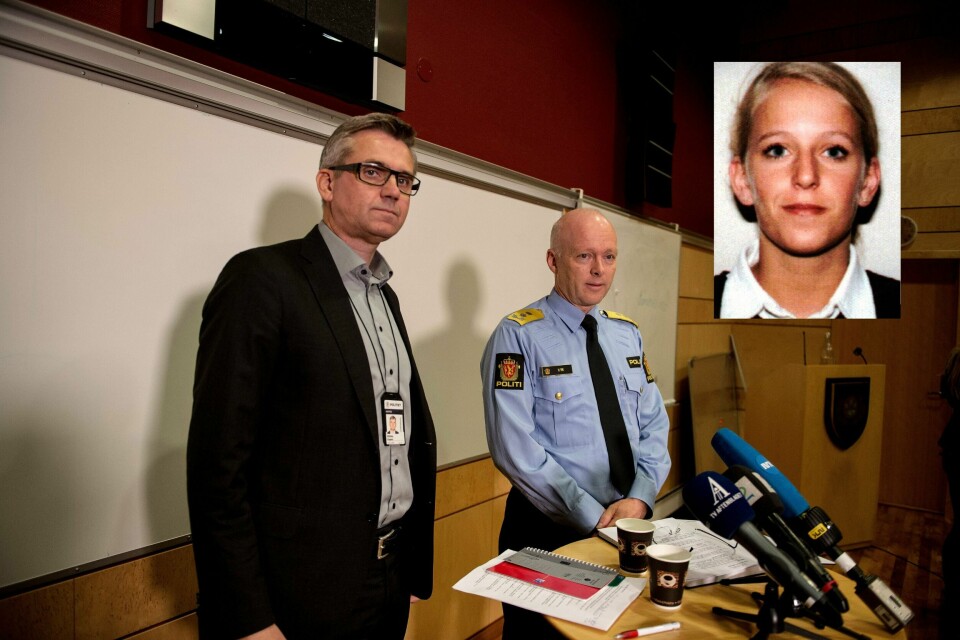 DRAP: Tina Jørgensen ble drept i år 2000. Hans Vik i politiet (til høyre) ba Kripos vurdere om saken bør etterforskes mer.