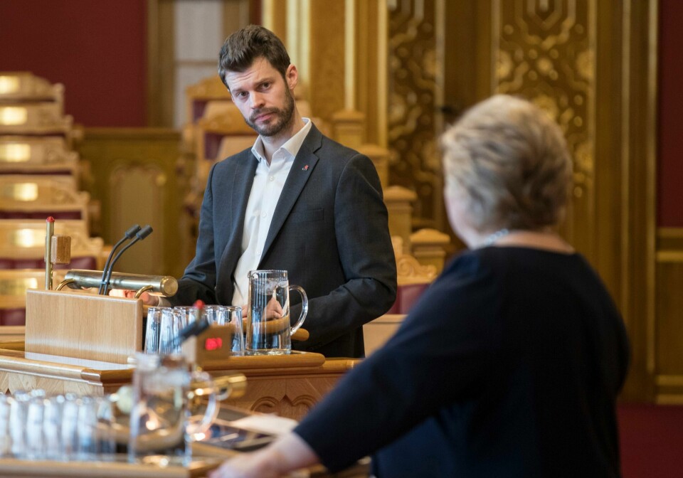 VIKTIGE: – Vi er kommet for å bli, sier Bjørnar Moxnes. Han er leder i Rødt.