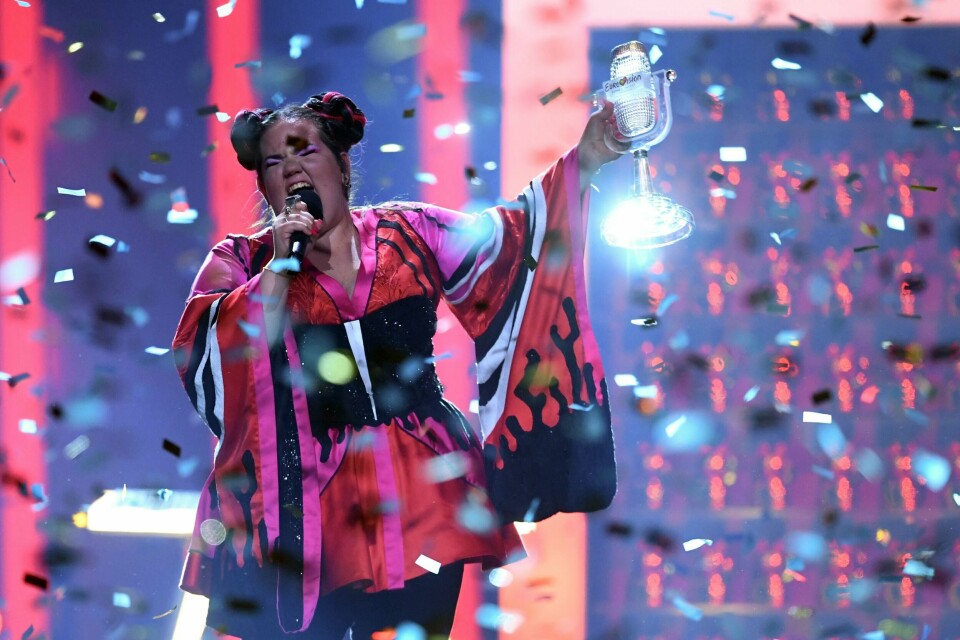 VINNER: Netta Barzilai fra Israel vant Melodi Grand Prix. Nå vil hun at neste års konkurranse arrangeres i Jerusalem.
