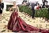 Bildet viser skuespiller Blake Lively på The Met Gala.