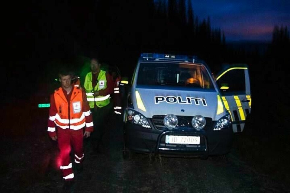 ULYKKE: Et småfly krasjet tirsdag kveld. Ulykken skjedde i Sør-Aurdal i Oppland. En person er funnet død.