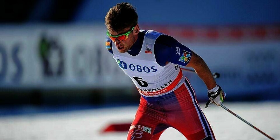 KLAR: : Petter Northug elsker å konkurrere. Nå skal han igjen forsøke å vinne over svenskene- på rulleski.