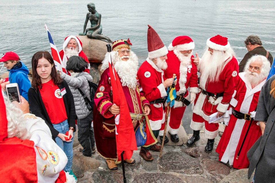 MØTES: Nisser møtes i disse dager i Danmark.