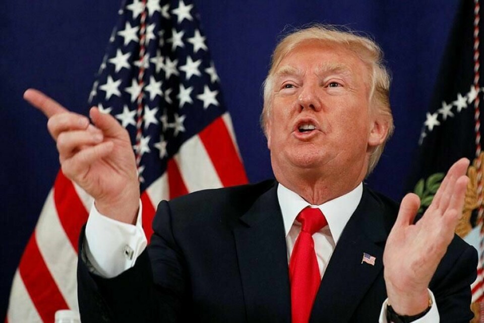 TRUER: Donald Trump truer Nord-Korea igjen.