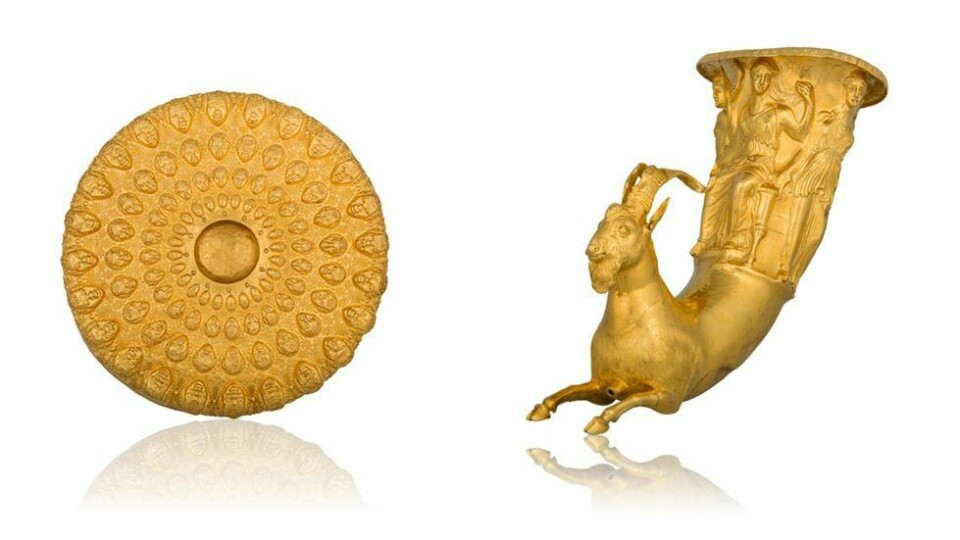 GULL: Bryggens Museum i Bergen viser fram skatter av gull.